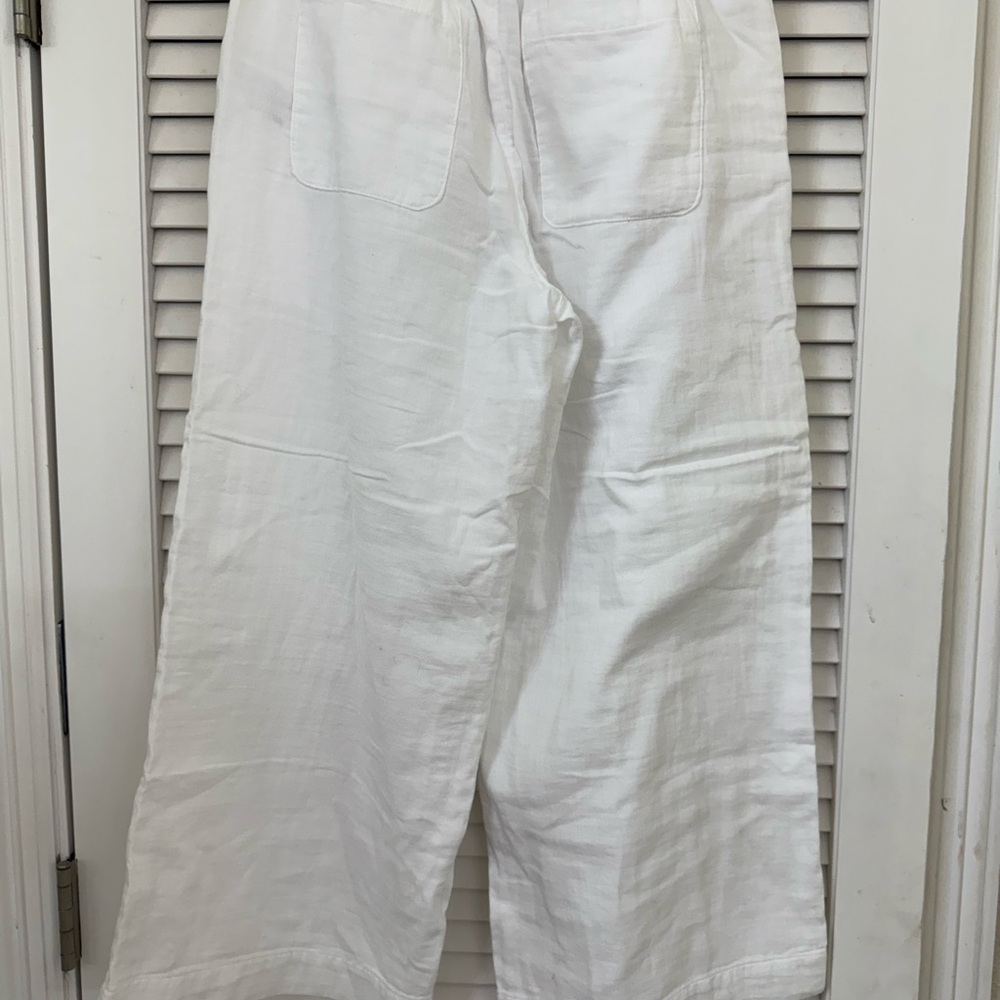 Old Navy White Wide-Leg Pants